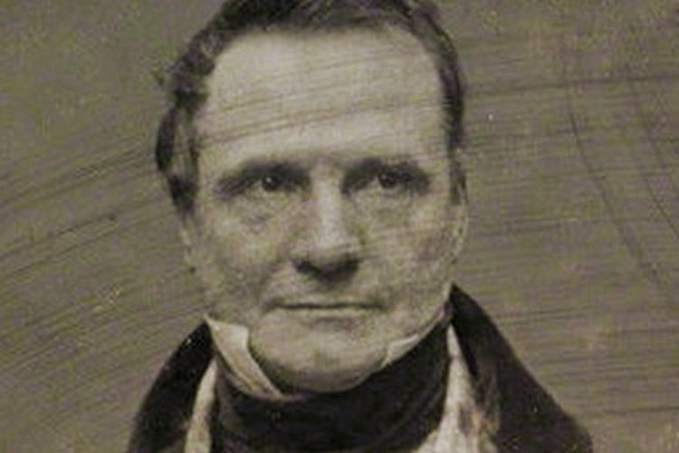 Foto penemu komputer pertama di dunia, Charles Babbage pada tahun 1850.