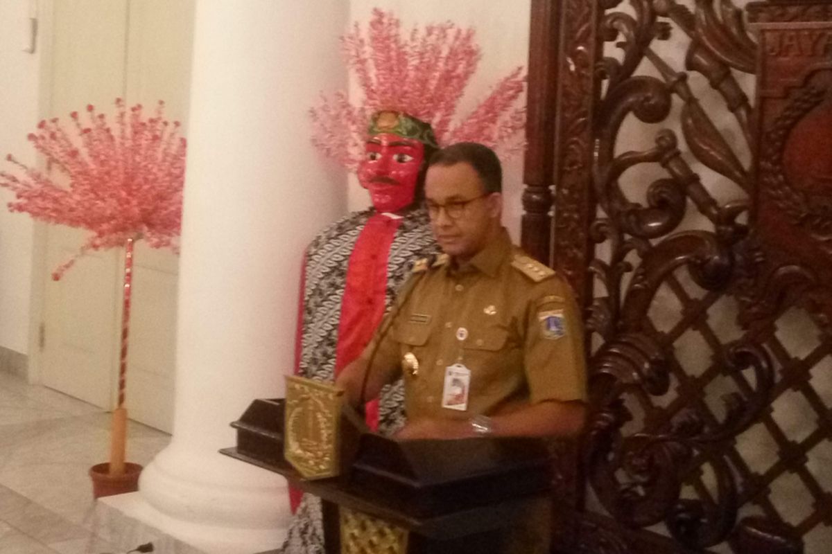 Gubernur DKI Jakarta Anies Baswedan