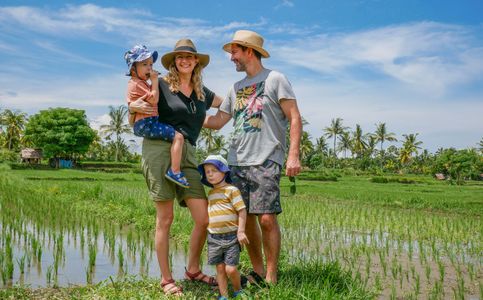 Stranded and at Home: British Family Spends Four Months in Bali as Covid-19 Rages