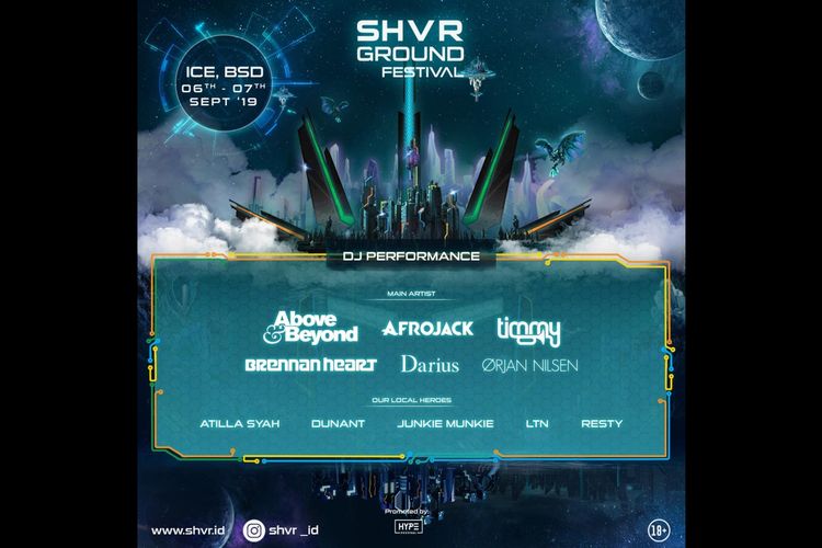 Poster SHVR  Ground Festival