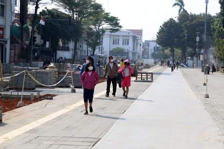 Revitalisasi pedestrian Kota Tua, Jakarta.