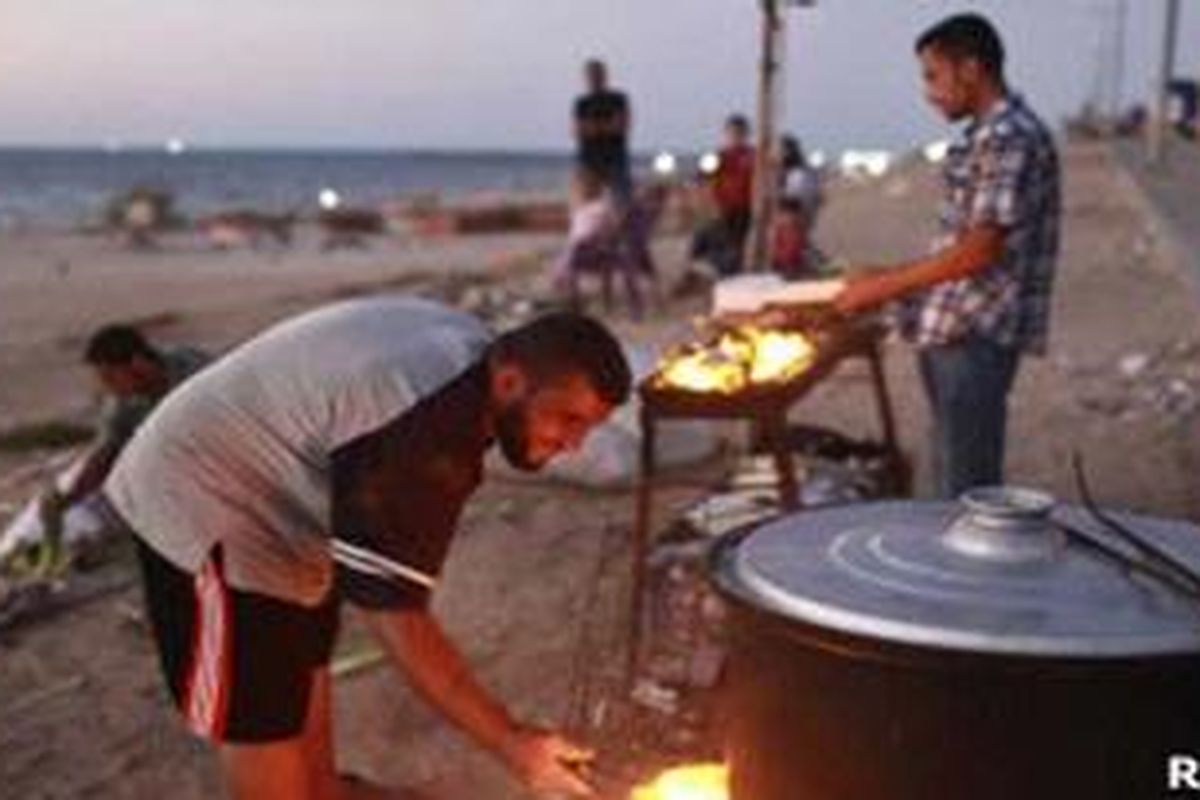 Israel memblokade kawasan Gaza dalam lima tahun terakhir.