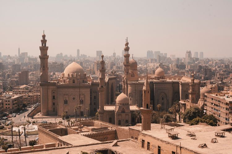 Ilustrasi Kairo di Mesir.