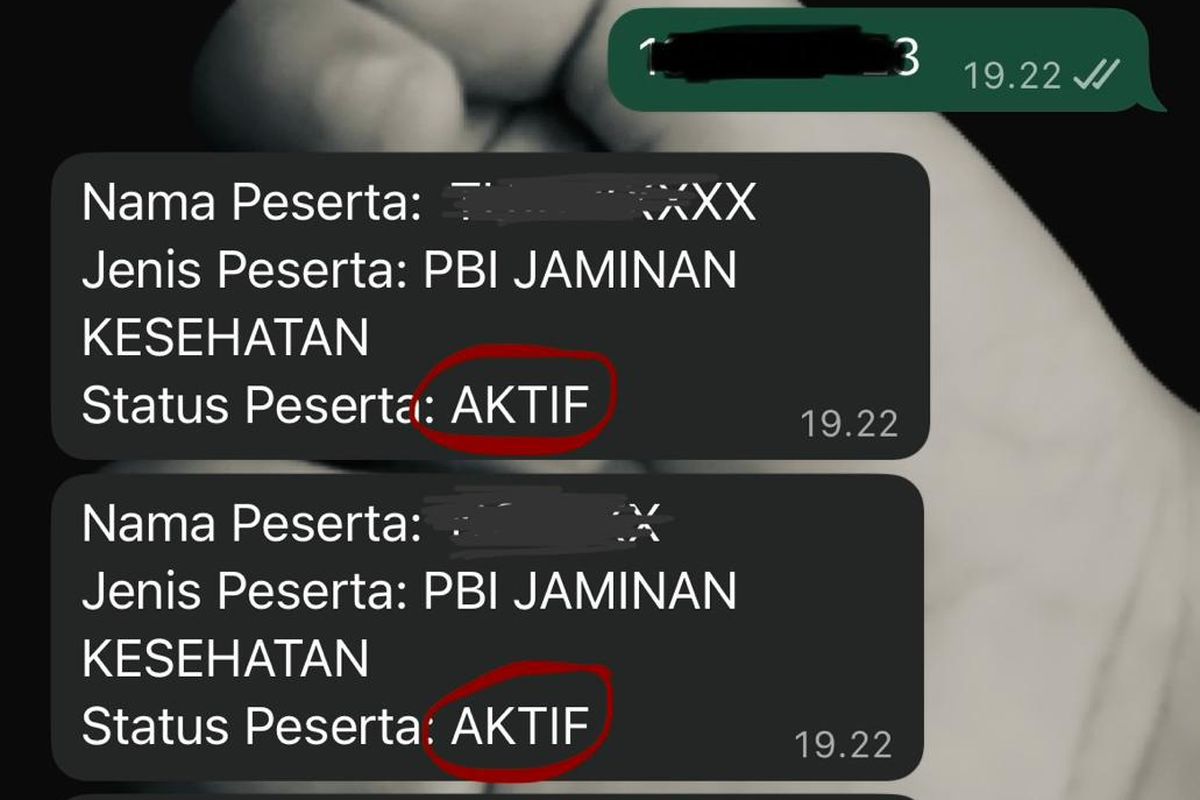 Cara Cek PBI JK BPJS Kesehatan Masih Aktif atau Tidak, Cukup Lewat WhatsApp