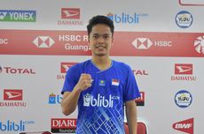 Indonesia Masters 2020, Ginting Akui Tidak Nyaman Main Lawan Senior