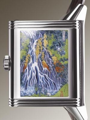 Jaeger-LeCoultre Reverso Tribute Enamel Hokusai Kirifuri Waterfall