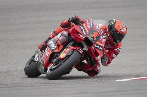 Hasil FP2 MotoGP Italia 2023: Bagnaia Tercepat, Quartararo Turun 14 Posisi