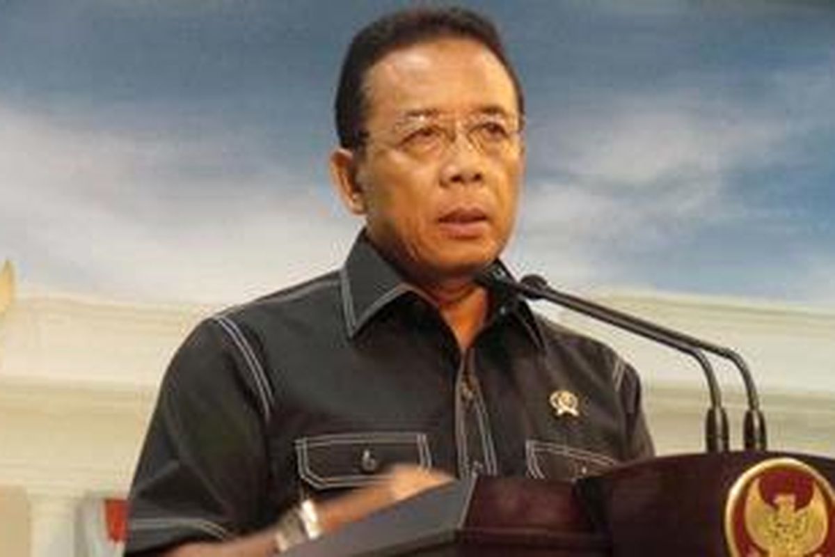 Menkopolhukam Djoko Suyanto