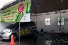 Posko Mudik Honda Layani Konsumen yang Ganti 