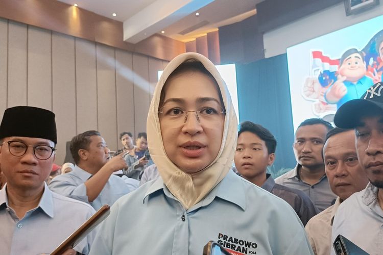 Ketua TKD Prabowo Gibran Provinsj Banten Airin Rachmi Diany