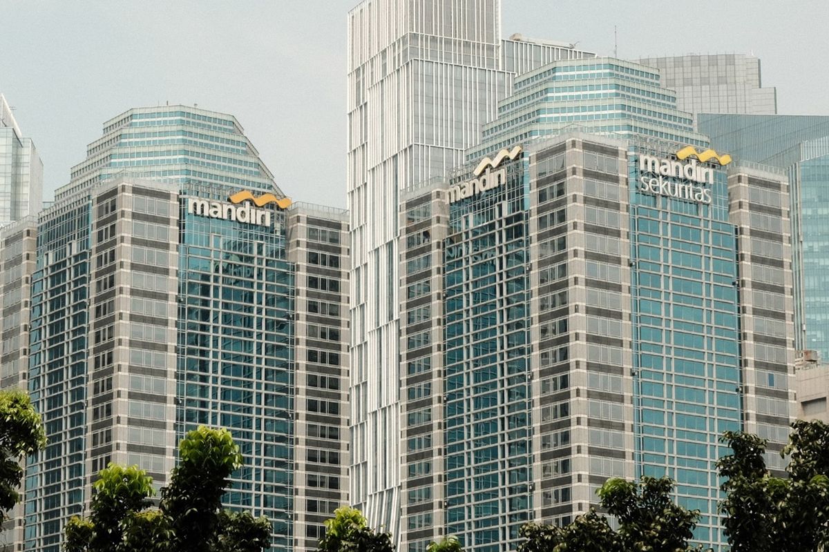 Ilustrasi Bank Mandiri.