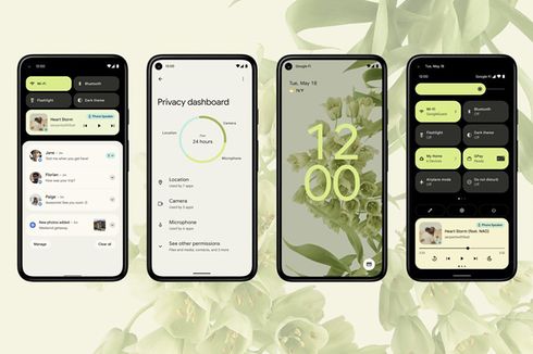 Google Umumkan Android 12 dengan Tampilan Baru