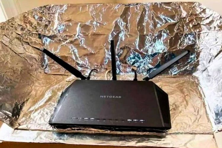 Taruh Aluminium Foil di Router WiFi, Benarkah Bisa Perkuat Sinyal? Ini Penjelasannya