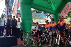 Sepeda Nusantara Saat Peringatan Sumpah Pemuda di Salatiga