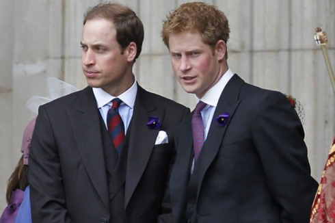 Kerinduan Pangeran William terhadap Pangeran Harry