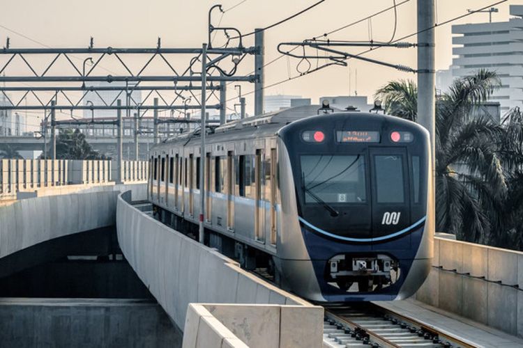 Jam Operasional MRT Jakarta di Libur Lebaran, Berlaku Tarif Rp 1 