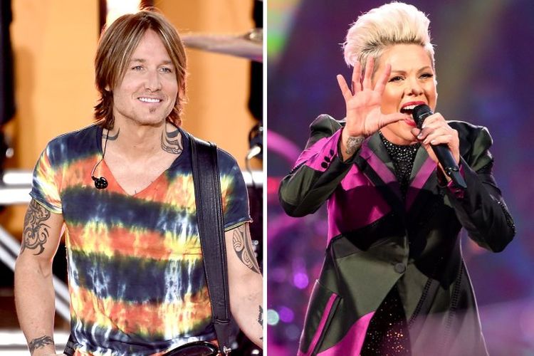 Berkolaborasi bersama, Keith Urban dan P!NK membawakan singel baru mereka One Too Many.