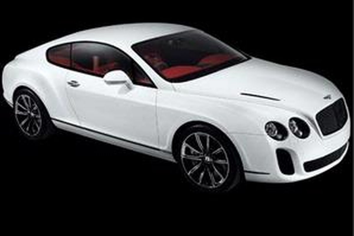 Bentley Continental Supersport hari ini sudah bisa dilihat ujudnya oleh publik (jurnalis) di Geneve Motor Show.