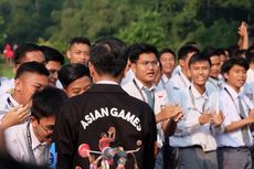 Jokowi Ajak Menteri dan Masyarakat Pakai Jaket Asian Games 2018