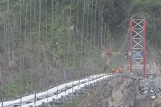 Rampung, Jembatan Gladak Perak Darurat Siap Dilewati Warga