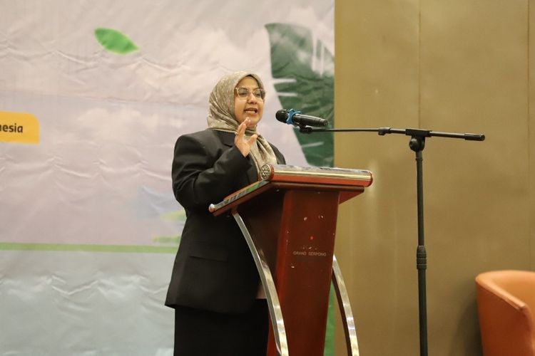 Sekretaris Direktorat Jenderal Bimbingan Masyarakat Islam Kemenag, Lubenah Amir.
