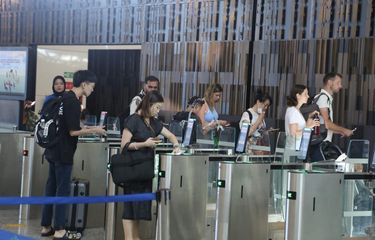 Ilustrasi Bandara Internasional I Gusti Ngurah Rai di Bali.