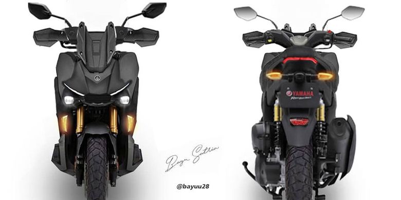 Render Yamaha All New X-Ride 155