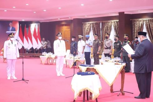 Lantik 2 Pj Bupati Pilihan Mendagri, Gubernur Sultra Ingatkan Netralitas ASN