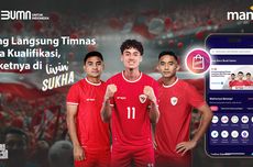 Kualifikasi Piala Dunia 2026, Bank Mandiri Jual Tiket Pertandingan Indonesia di Livin’ Sukha