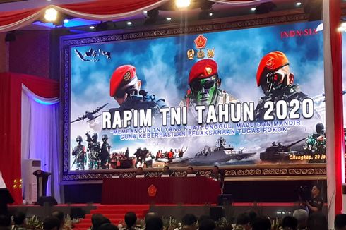 TNI Gelar Rapat Pimpinan, Rumuskan Kebijakan Strategis