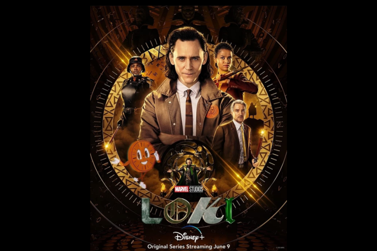 Poster serial Loki (2021).