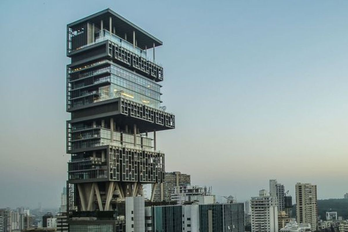 Antilia House di India.