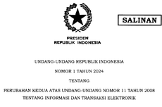 Poin-poin Revisi UU ITE Jilid II, Termasuk "Pasal Karet" Pencemaran Nama Baik