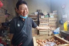 Keluh Kesah Pedagang Telur di Pasar Rawamangun: Ini Masa Dagang Paling Berat