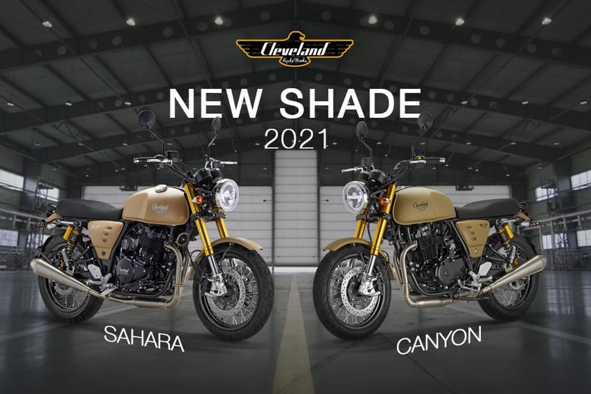 Cleveland Ace 400 Scrambler punya dua warna baru