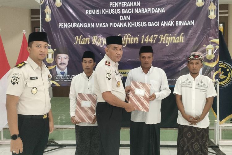 506 Napi di Lapas Pamekasan Terima Remisi Idul Fitri, 2 Langsung Bebas
