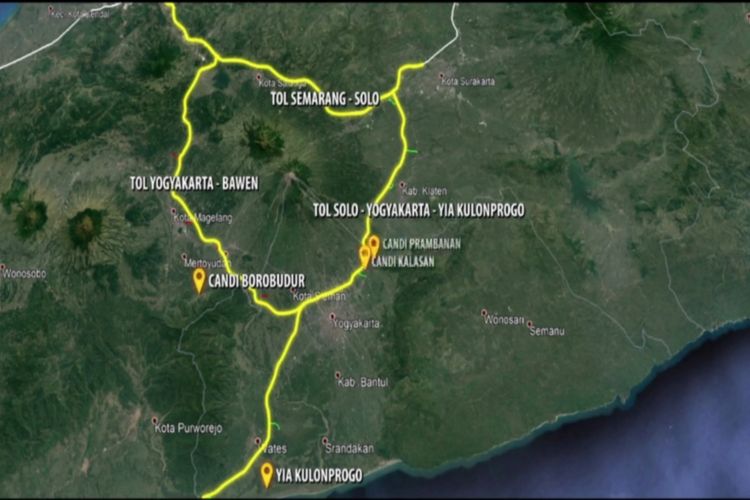 Tol Yogyakarta-Bawen terkoneksi dengan Tol Semarang-Solo dan Solo-Yogya-NYIA Kulon Progo