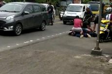 Viral Video Polisi Sergap Komplotan Penjahat di Tengah Jalan, Direkam Warga dan Terdengar Suara Tembakan