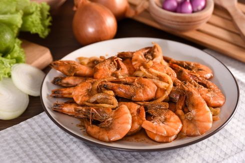 Resep Udang Goreng Mentega, Makan Siang Praktis ala Restoran Chinese Food