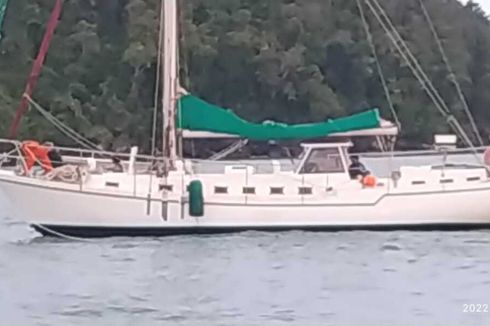 Alami Kerusakan Mesin, Kapal Yacht Berbendera Australia Terombang-ambing di Aceh Jaya