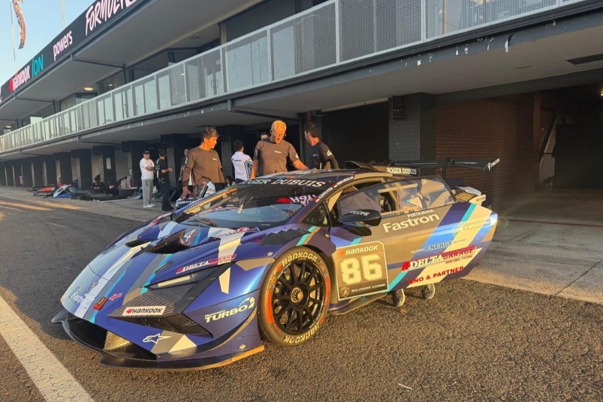 Umar Abdullah mencetak waktu tercepat FP1 Lamborghini Super Trofeo Asia 2025 di Sydney, menempati posisi kelima keseluruhan.