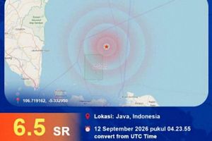 Gempa M 6,5 Laut Jawa Terasa hingga Lampung, BMKG Pastikan Tidak Berpotensi Tsunami