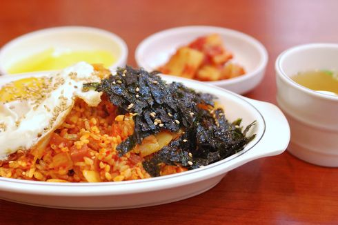 Resep Nasi Goreng Kimchi Gochujang, Pakai Nasi Sisa