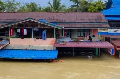 Banjir di Kapuas Hulu, 500 KK Mengungsi, Akses Jalan Nasional Putus