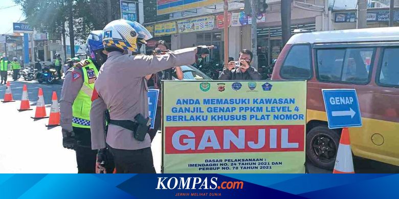 PPKM Diperpanjang, Ada Ganjil Genap di Kabupaten Kotawaringin Barat - Vimarsana News