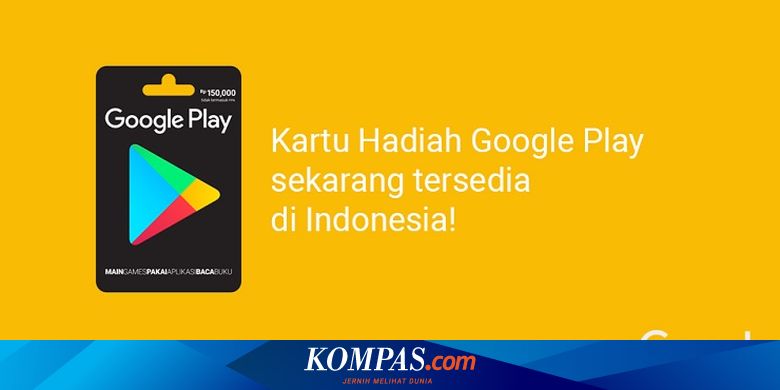 Google Play Gift Card Sudah Bisa Dibeli Di Indomaret