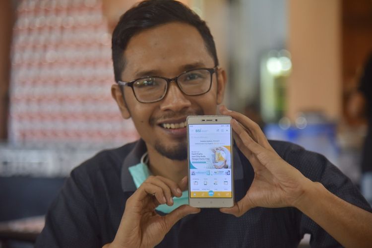 Ilustrasi cara aktivasi BSI Mobile banking tanpa ke bank.