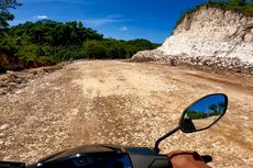 Pengalaman Mudik via JJLS Gunungkidul, Awas Lewat Tengah Proyek Pembangunan Jalan