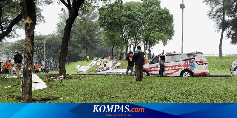 Saksi Sebut Satu Korban Pesawat Jatuh di BSD Sempat Minta Tolong Sebelum Tewas
