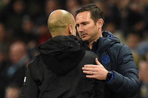 Chelsea Vs Man City, Perang Ambisi Lampard dan Guardiola